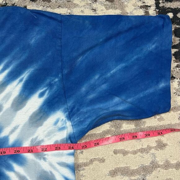 Vintage Lee Sports Tie Dye Chicago Cubs All Over Print Shirt Sz XL Single Stitch - Picture 7 of 11